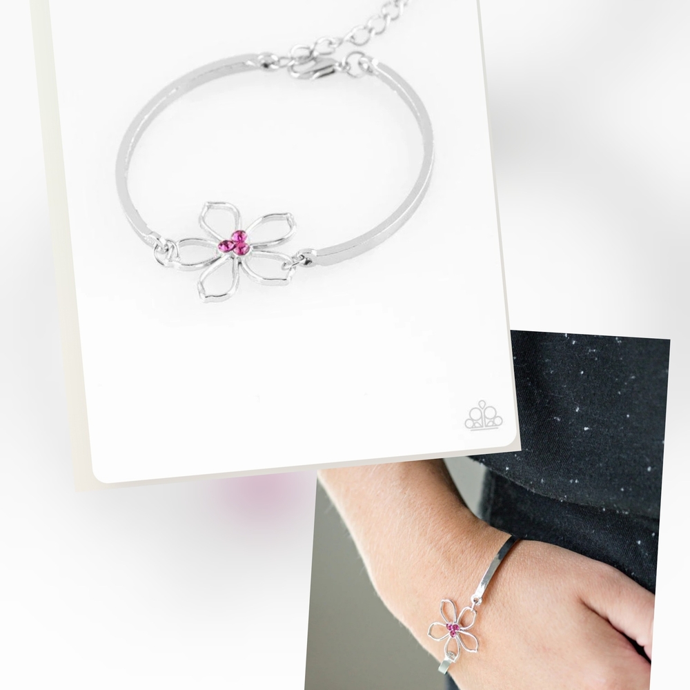 HIBISCUS HIPSTER PINK BRACELET